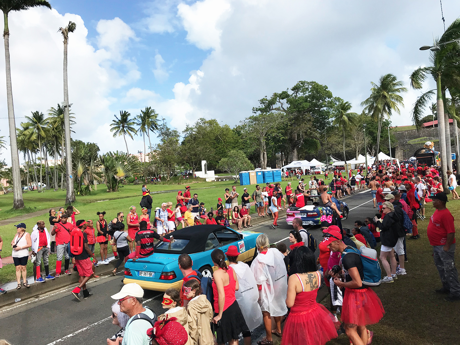 Pustni karneval v Fort-de-France.