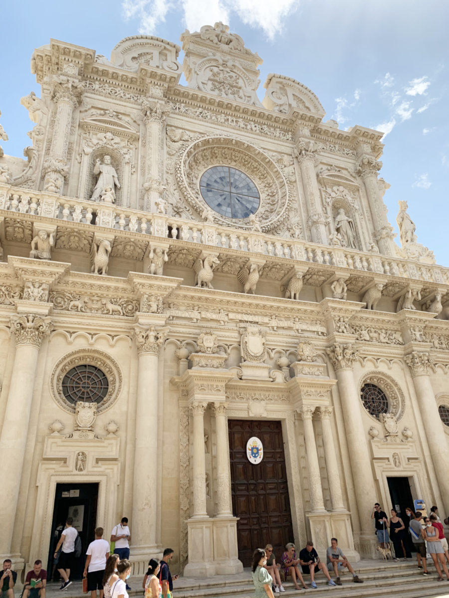 Basilica di Santa Croce, zagotovo najbolj ekstravagantna cerkev v mestu.