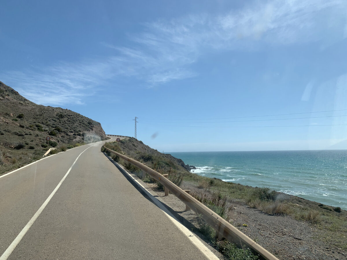 Za obisk Cabo de Gata se nam je naredilo najlepše vreme.